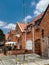 The beautiful antique Tudor Style houses of the traditional Quinta Camacho neighborhood in Bogota