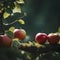 Beautiful apple tree - ai generated image