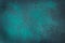 Beautiful aqua menthe grunge background with copy space, abstract stucco wall texture with holes and scuffs