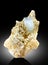 Beautiful Aquamarine Morganite aqumorganite on matrix Mineral specimen from skardu Pakistan