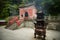 Beautiful architecture in Ancient Wudang temple, WudangShan