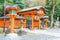 Beautiful Architecture Fushimiinari Taisha ShrineTemple in Kyoto