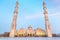 Beautiful architecture of Mosque in Hurghada