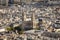 Beautiful architecture of Paris city with Basilique Sainte-Clotilde, France