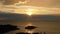 Beautiful arctic summer landscape on Barents sea shoreline