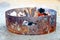 Beautiful artist rusted fire pit