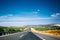 Beautiful asphalt freeway, motorway, highway in Andalusia, Spain