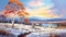 Beautiful Australian Winter Landscape: A Masterpiece By Selena Gomez
