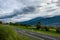 Beautiful Austrian roads with great mountain views