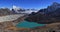 Beautiful autumn day in the Gokyo valley, Nepal.