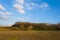 Beautiful autumn landscape in Flanders