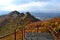 Beautiful autumn landscape in Gyeryongsan National Park, South Korea