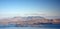 Beautiful autumn landscape on Isle of Skye with Atlantic Ocean, Cuillin Hills, Harlosh Peninsula, Loch Bracadale - view from the