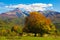 Beautiful autumn landscape in the Monti della Laga