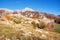 Beautiful autumn mountain landscape. Montenegro, view of Lovcen National Park