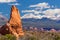 Beautiful autumn view in the Arches National Park, Utah