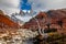 Beautiful autumn view Fitz Roy mountain. Patagonia, Argentina