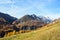 Beautiful autumn view of Grossglockner High Alpine Road