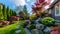 Beautiful backyard landscape design