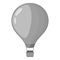 Beautiful balloon icon monochrome