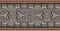 Beautiful Baroque ornament Textile Digital Ikat Ethnic dupatta rug Design