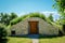 A beautiful basement made of stone in a country house. Defocused