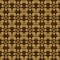 Beautiful batik flower pattern design with soft brown color