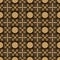 Beautiful batik motifs with simple brown color design