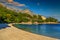 Beautiful bay with gravel beach,Brela,Makarska riviera,Dalmatia,Croatia