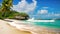 Beautiful beach Anse Source d\\\'Argent at Seychelles, Bottom Bay, Barbados