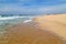 Beautiful beach in Aveiro