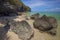 Beautiful beach with clear water in Langkawi islands