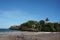The beautiful beach of the coastal town Malindi