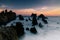 Beautiful Beach Exotic Rock and Beautiful Sky