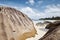 Beautiful beach with granite boulders in Seychelles