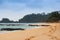 The beautiful beach Jale in island of Sao Tome and Principe