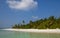 Beautiful beach at Meeru , Maldives