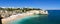 Beautiful beach Praia da Senhora da Rocha in Portugal, Algarve - Panorama Picture