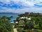 The beautiful beach at the Ritz Carlton Hotel in St. Thomas, USVI