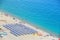 Beautiful beach in Scilla, southern Italy, Calabria region