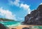 Beautiful beach summer natural outdoor,painting