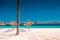 Beautiful beach in summer. Playa de Muro. Summer holiday, vacation concept photo