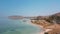 Beautiful beaches of the dead sea in ein bokek in israel