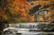 Beautiful Berea Falls In Autumn