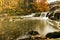 Beautiful Berea Falls In Autumn