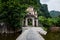 Beautiful Bich Dong Pagoda entrance in Tam Coc, Ninh Binh, Vietnam