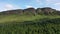 The beautiful Binevenagh mountain near Limavady in Northern Ireland, United Kingdom