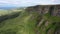 The beautiful Binevenagh mountain near Limavady in Northern Ireland, United Kingdom