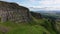 The beautiful Binevenagh mountain near Limavady in Northern Ireland, United Kingdom