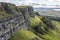 The beautiful Binevenagh mountain near Limavady in Northern Ireland, United Kingdom